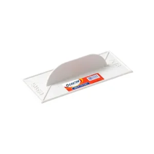 Desempenadeira plástica mini 07x16cm para texturização e retoques.