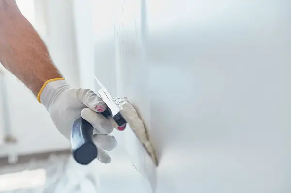 Massa Corrida PVA, garantindo acabamento liso, uniforme e perfeito, ideal para ambientes internos antes da pintura.