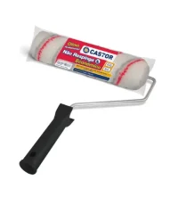 Rolo de pintura 10mm x 23cm para látex, acrílica e esmaltes, sem respingos.